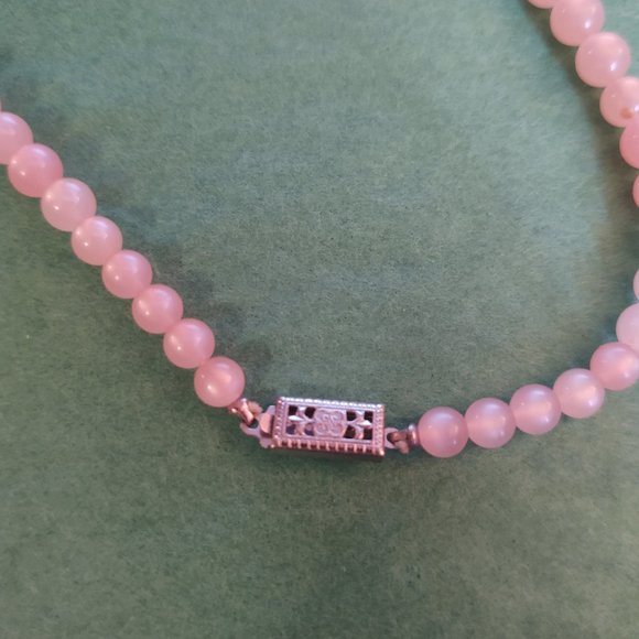 Vintage Richelieu Pink Pearls - Picture 3 of 3